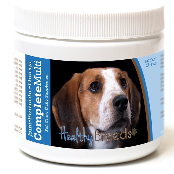 Healthy Breeds American English Coonhound All in One Multivitamin Soft Chew, 60PK 192959007150 - main